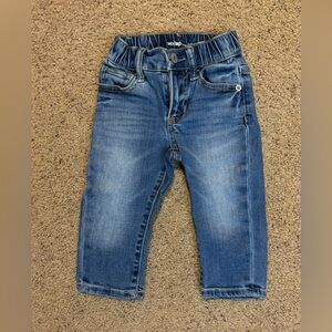 Gap Baby Elastic Waist Jeans with snap and zipper. Size 12-18 months.